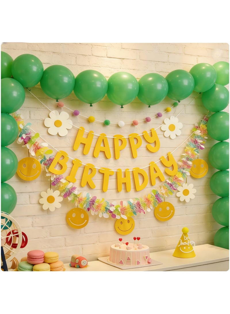 عالم البالونات لافتات عيد ميلاد سعيد، لافتات حروف ملونة مخصصة، زينة أعياد ميلاد للأطفال والرضع والكبار، لوازم الحفلات - Image 5